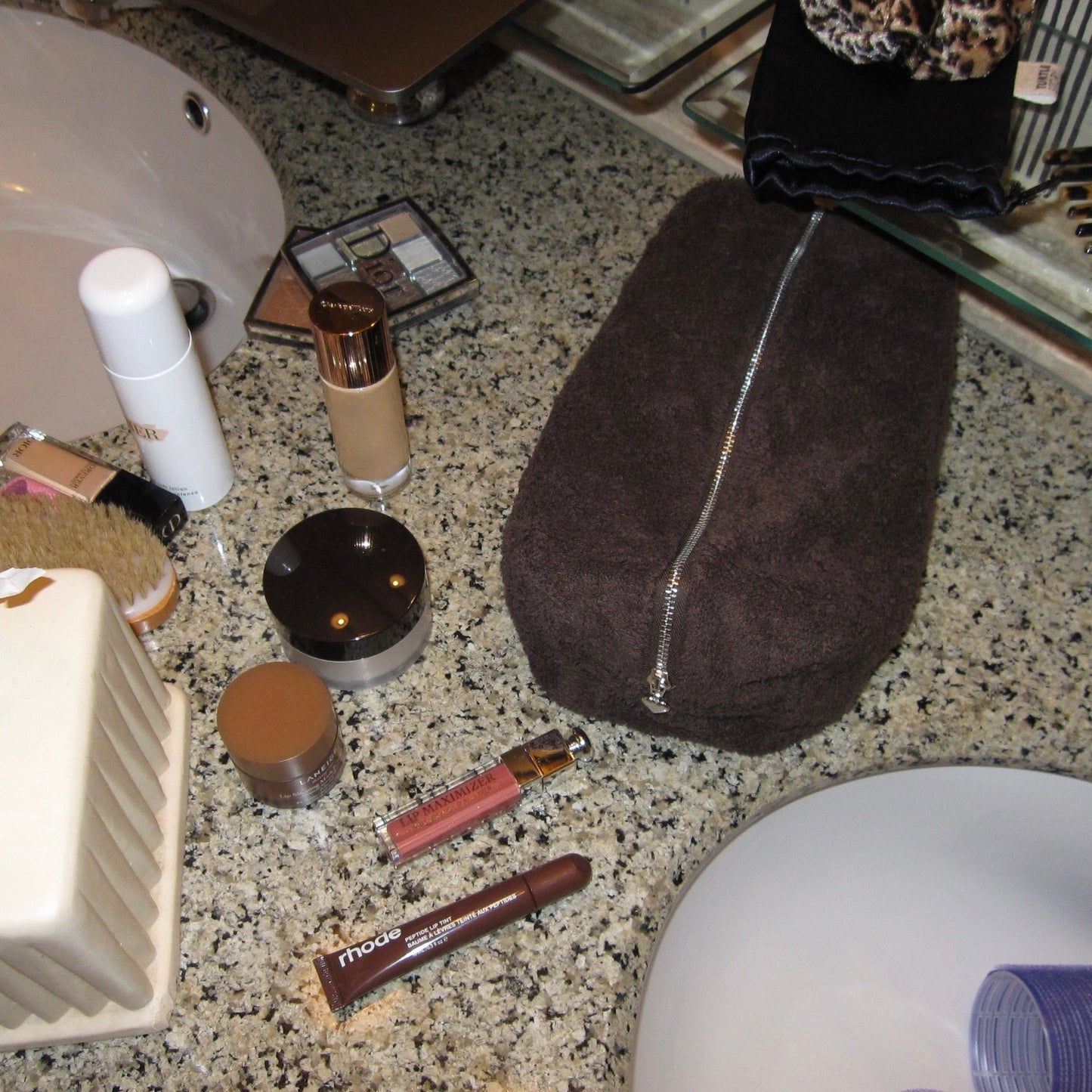 Terry Brown Cosmetic Bag