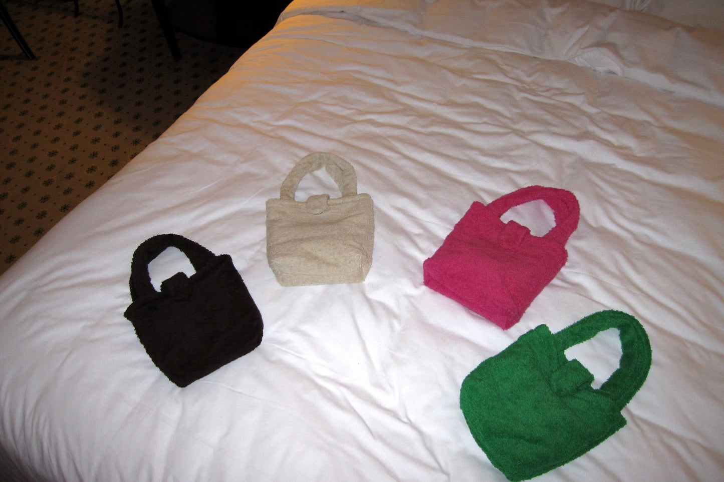 Mini Terry Green Bag