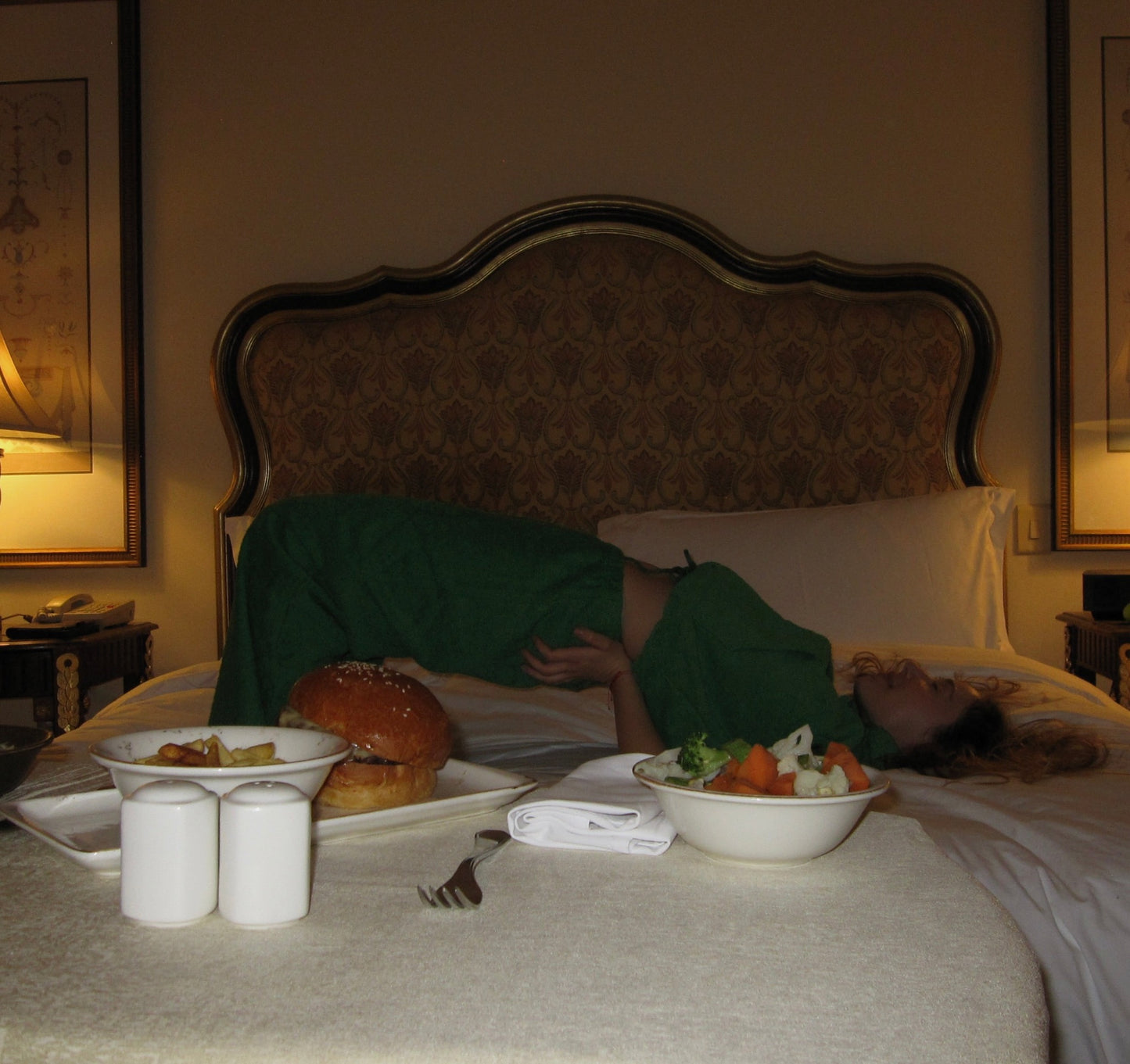 Cosy Terry Green Pants