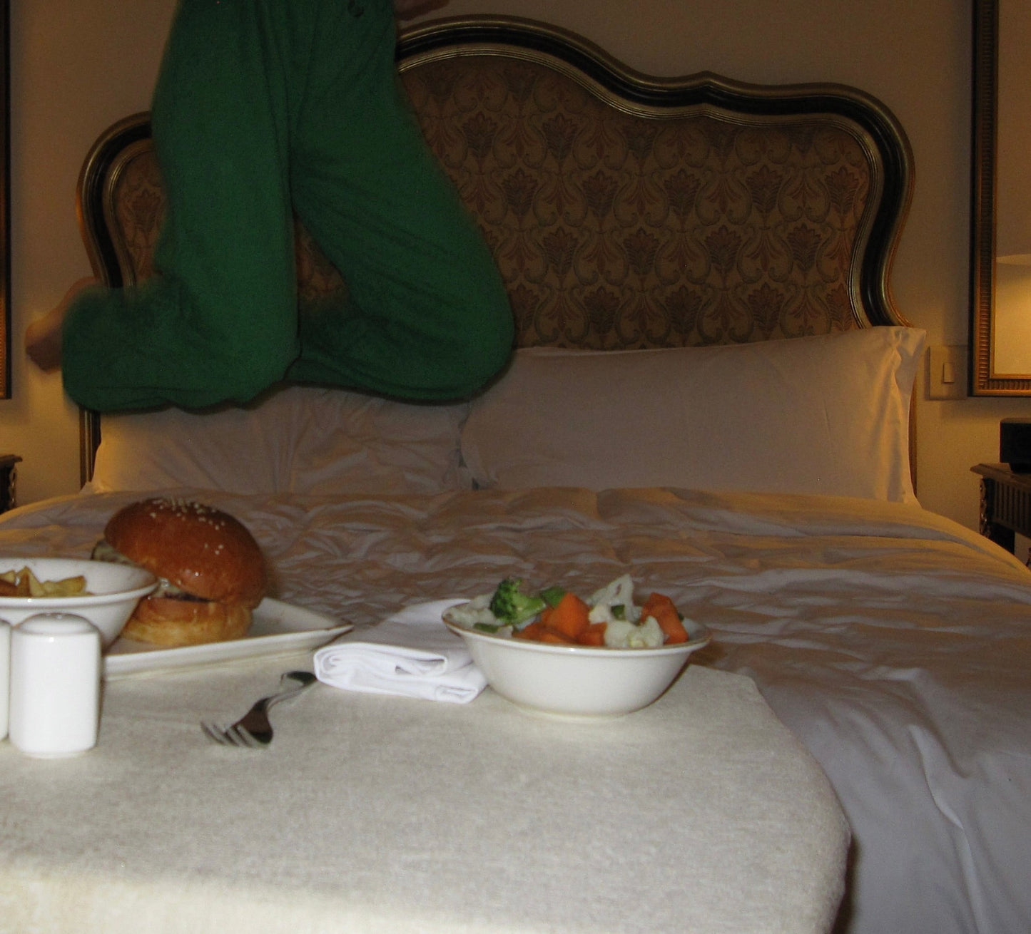 Cosy Terry Green Pants