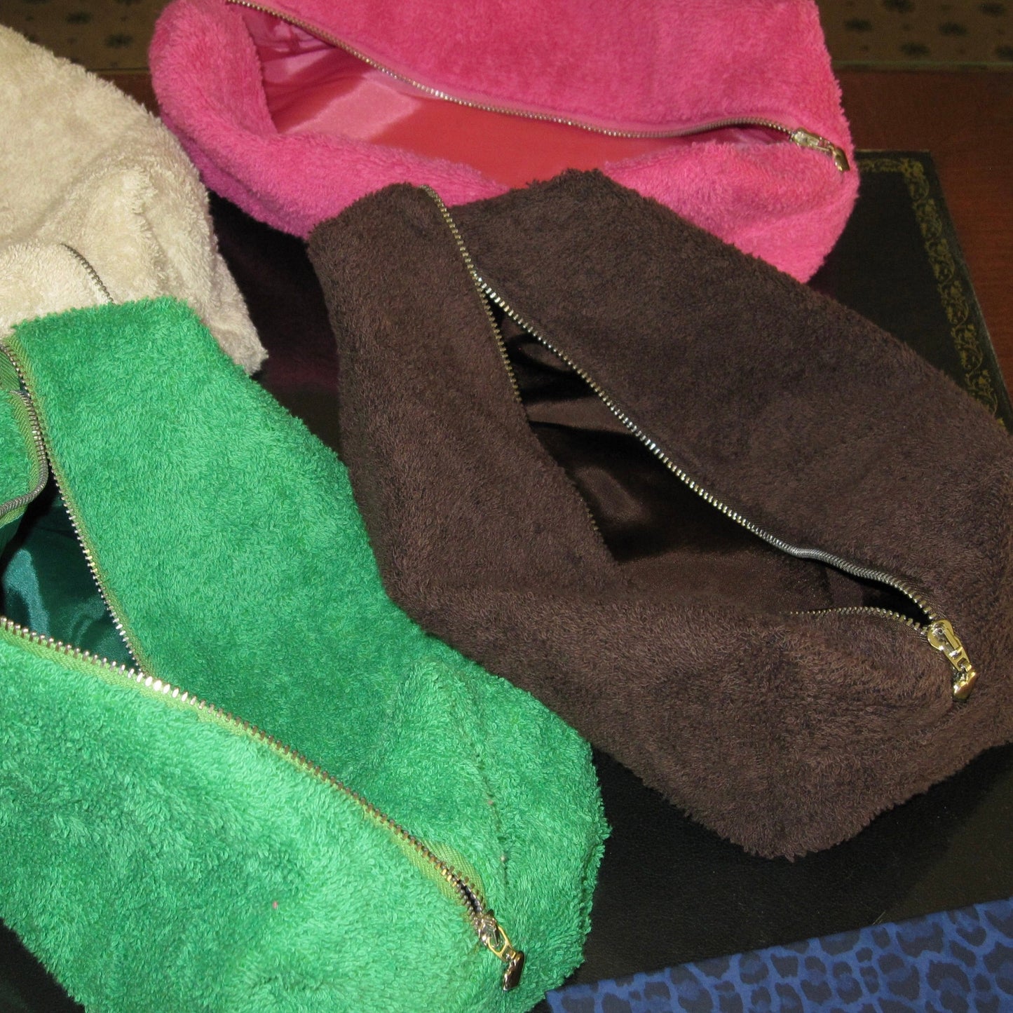 Terry Brown Cosmetic Bag