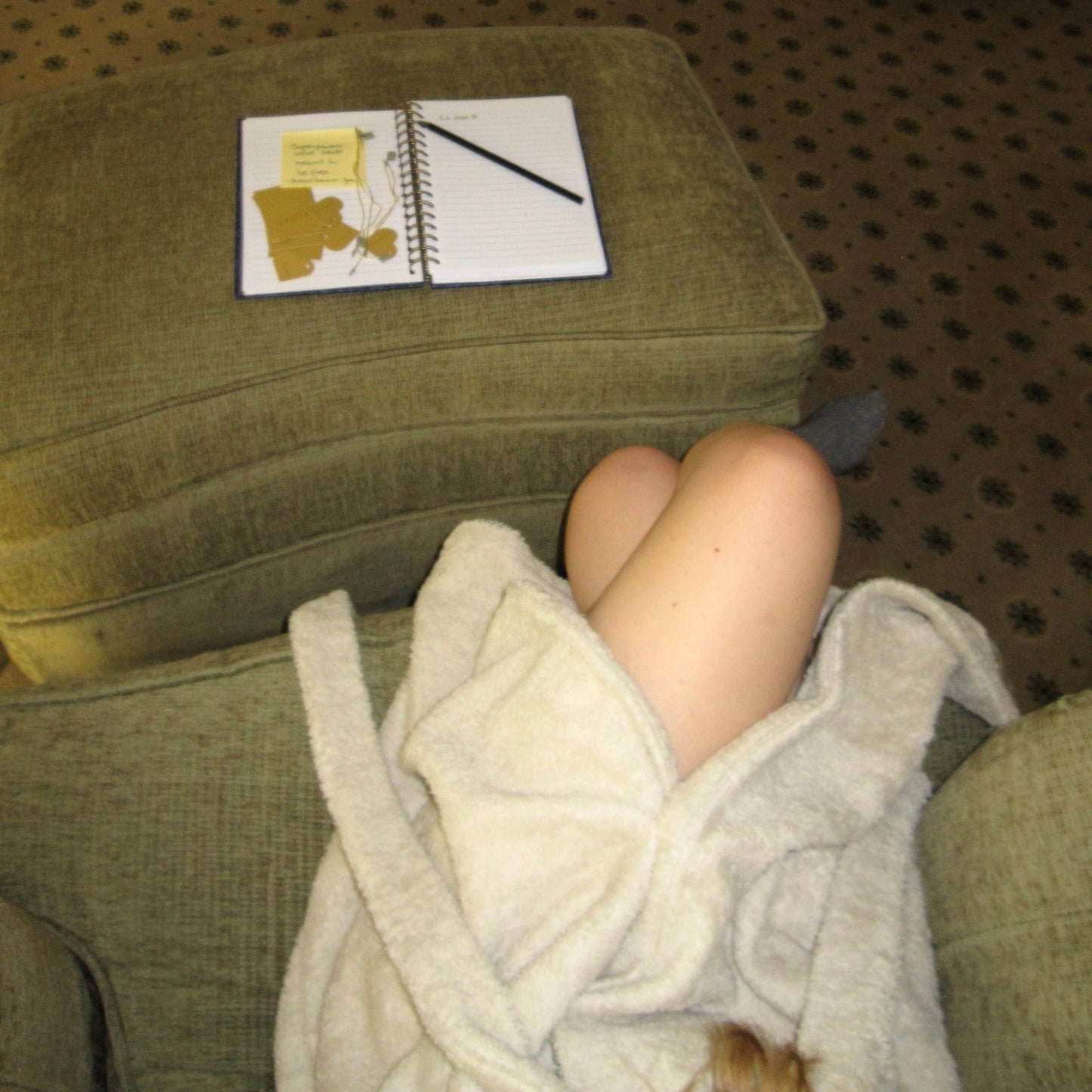 Honey Ryder's Terry Beige Robe