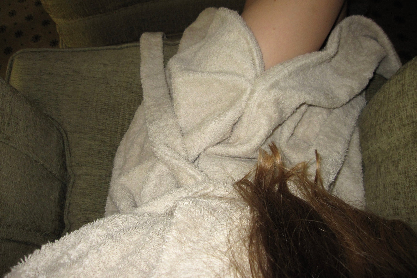 Honey Ryder's Terry Beige Robe