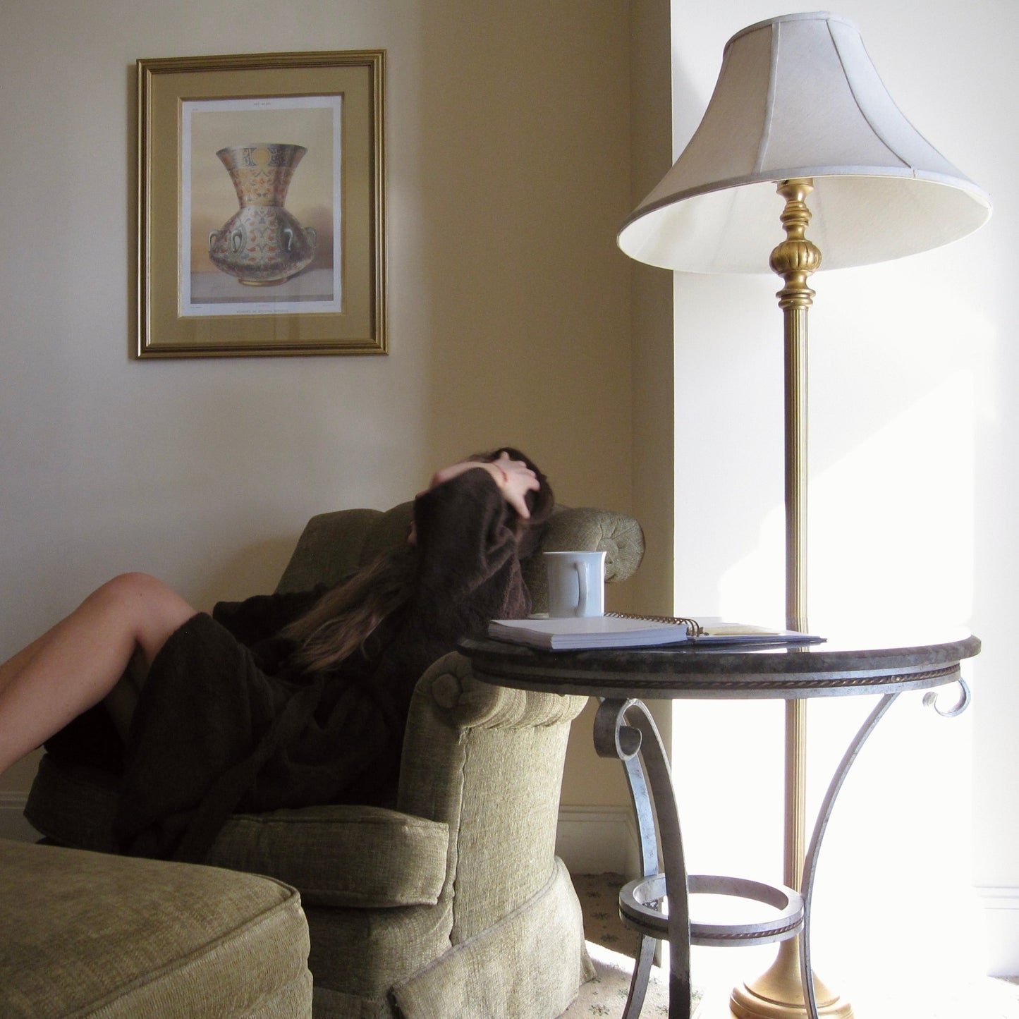 Honey Ryder's Terry Brown Robe