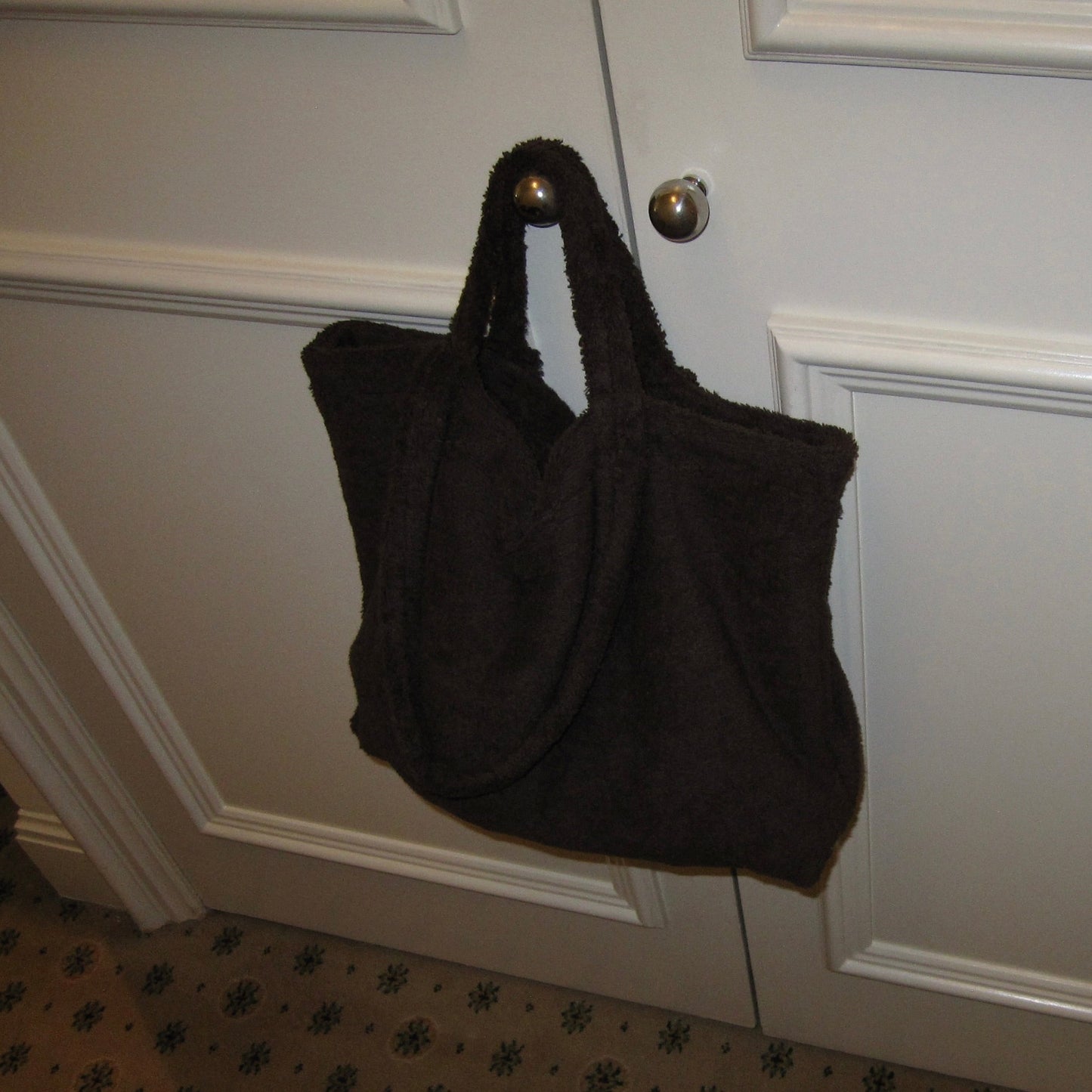 Maxi Terry Brown Bag