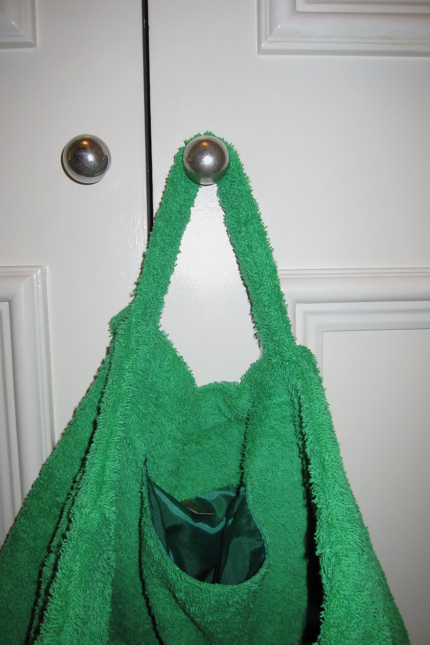 Maxi Terry Green Bag