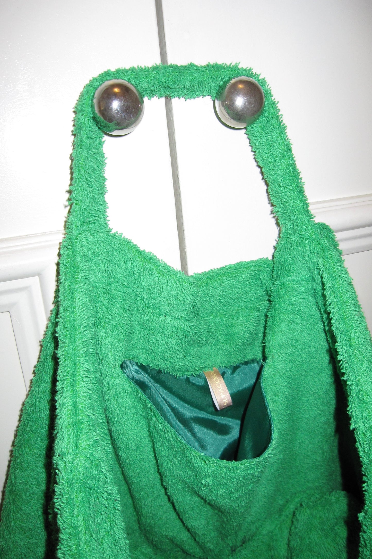 Maxi Terry Green Bag