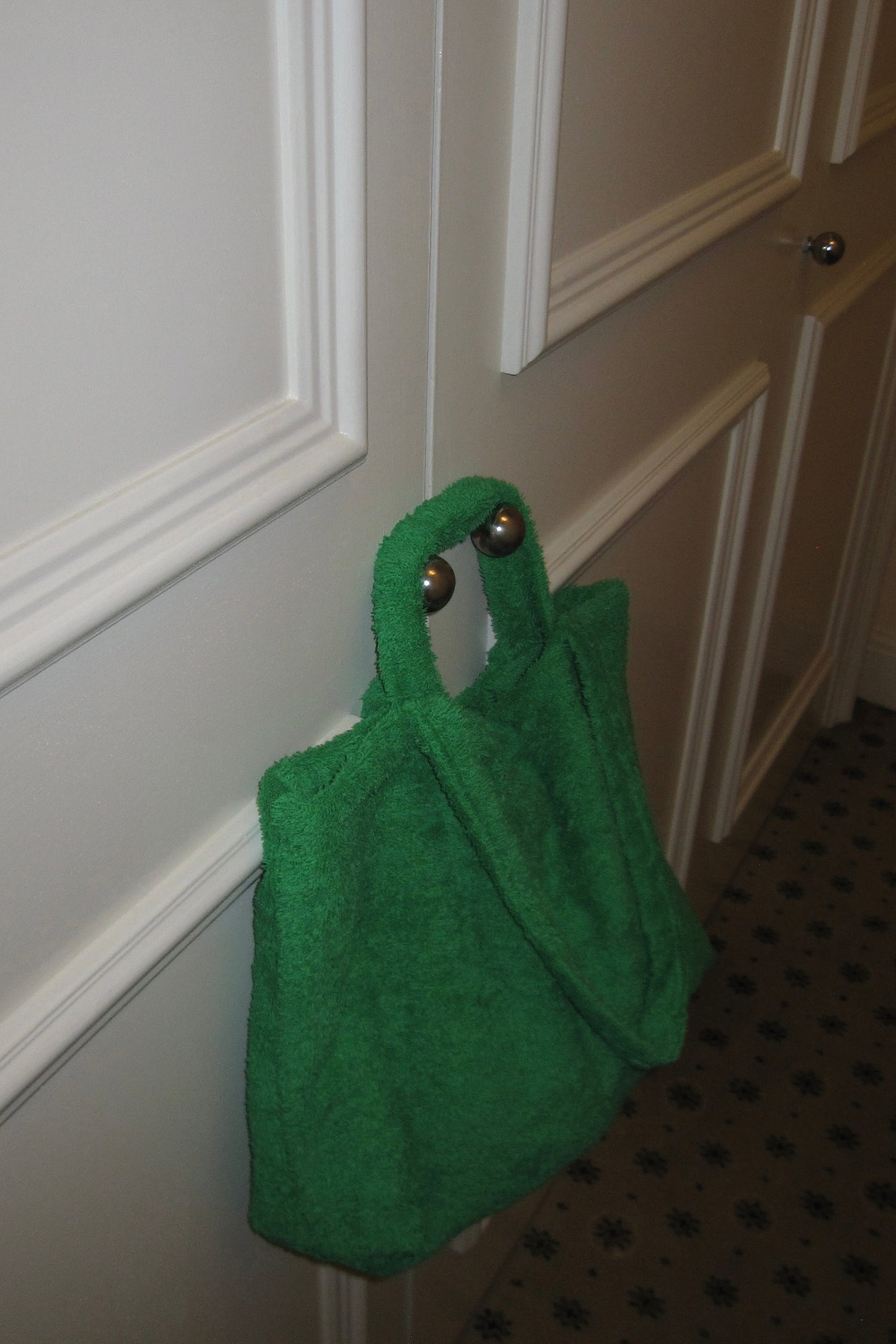 Maxi Terry Green Bag