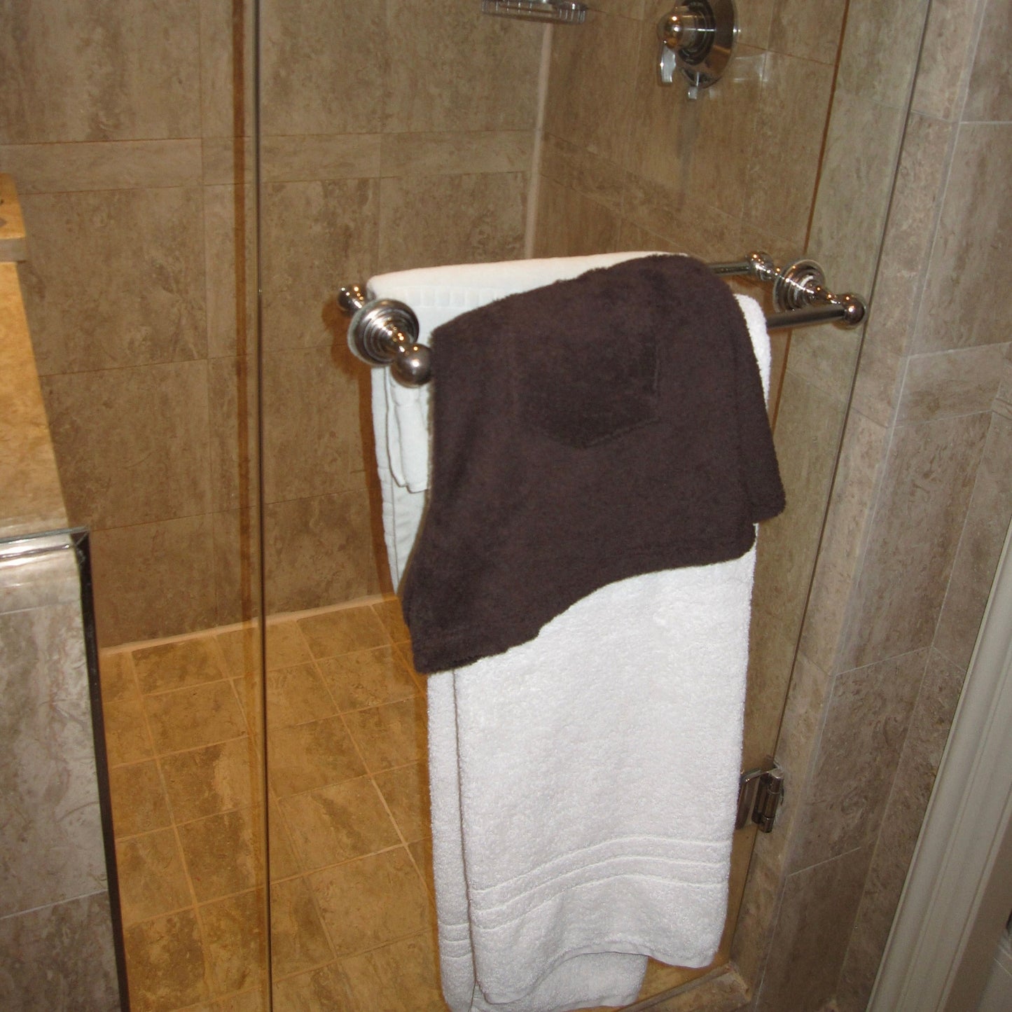 Cosy Terry Brown Shorts