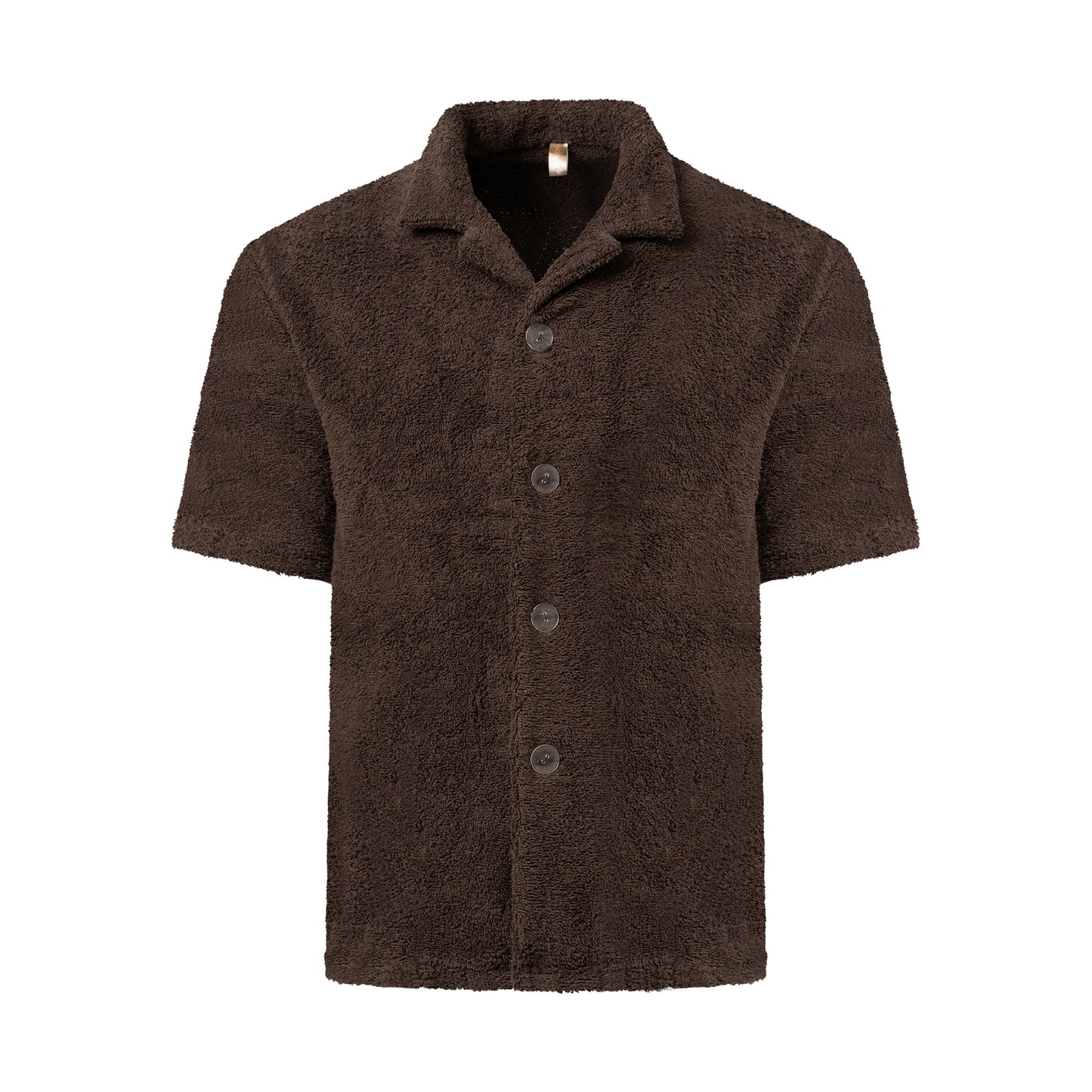 Terry Men's Shirt Brown