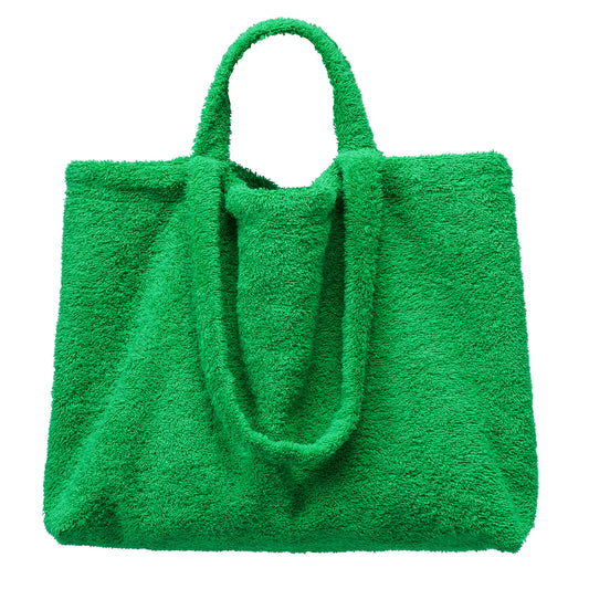 Maxi Terry Green Bag