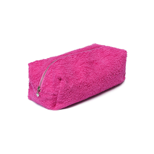 Terry Pink Cosmetic Bag