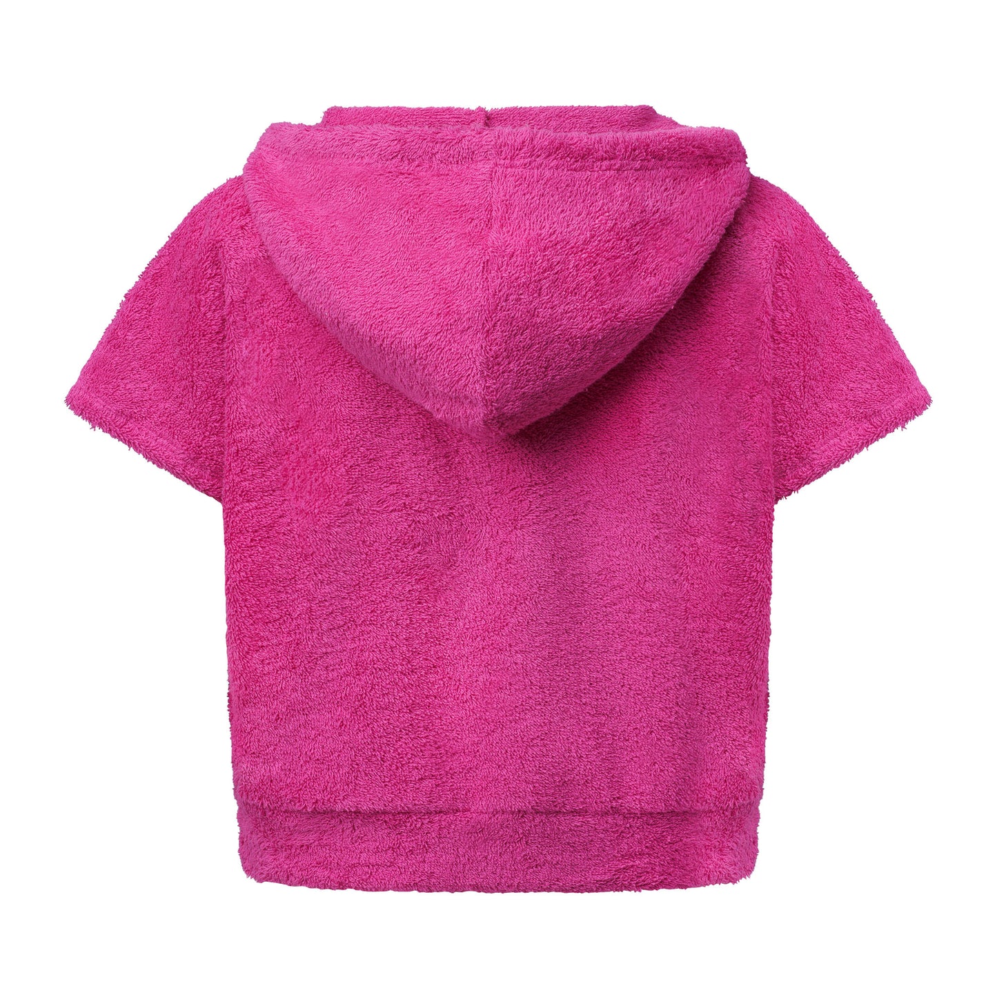 Cute Terry Zip Up Hoodie Pink