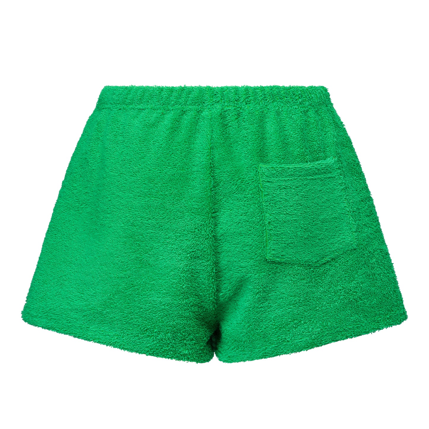 Cosy Terry Green Shorts