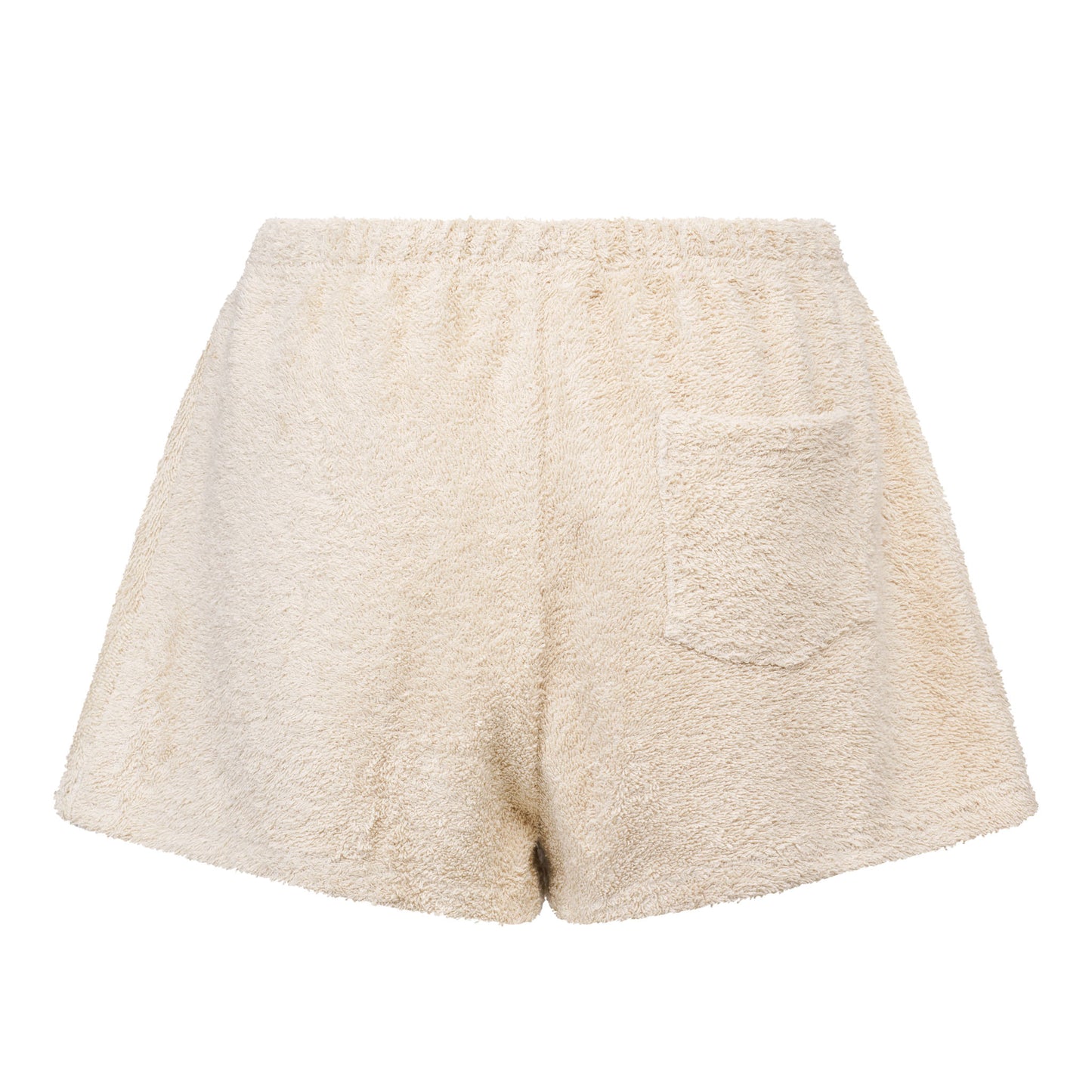 Cosy Terry Beige Shorts